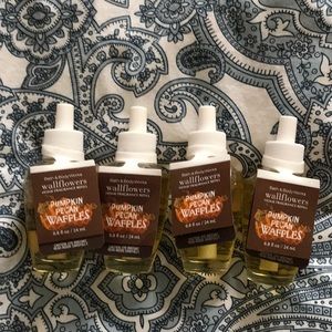 Four Pumpkin Pecan Waffles Wallflowers